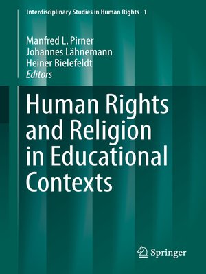 cover image of Human Rights and Religion in Educational Contexts